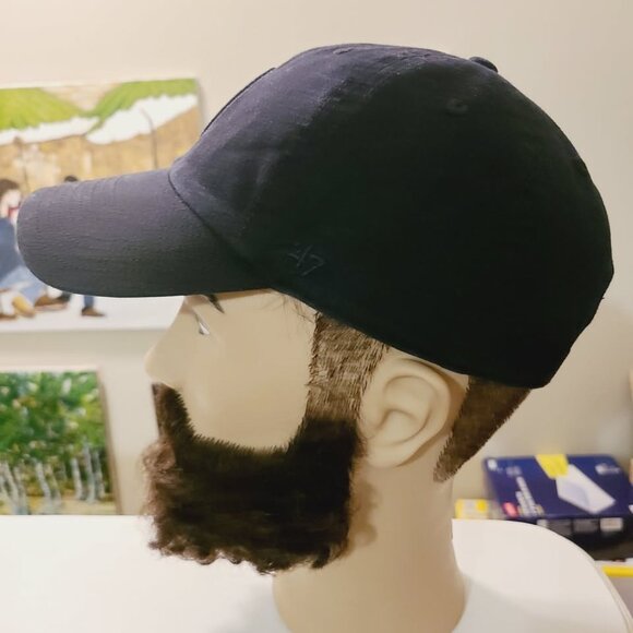 Boston Bruins NHL Men's 47 All Black Hat - Picture 2 of 8